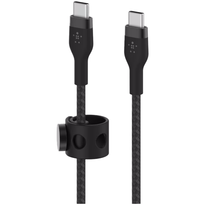 BELKIN  USB-C to USB-C 2.0 Braided silicone, 1M, Black