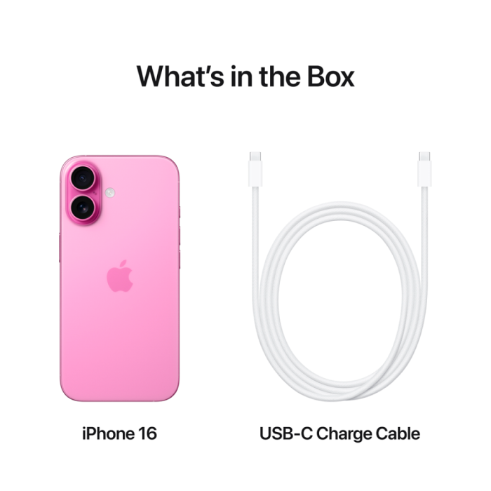 iPhone 16 128GB Pink,Model A3287