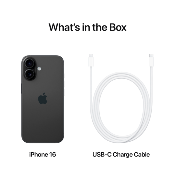 iPhone 16 128GB Black,Model A3287