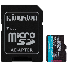 Карта памяти Kingston SDCG4/256GB Canvas Go Plus A2 U3 V30 256GB