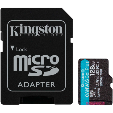 Карта памяти Kingston SDCG4/128GB Canvas Go Plus A2 U3 V30 128GB