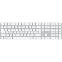 Magic Keyboard with Touch ID and Numeric Keypad for Mac models with Apple silicon - Russian - White Keys,Model A3119