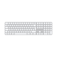 Magic Keyboard with Touch ID and Numeric Keypad for Mac models with Apple silicon - Russian - White Keys,Model A3119