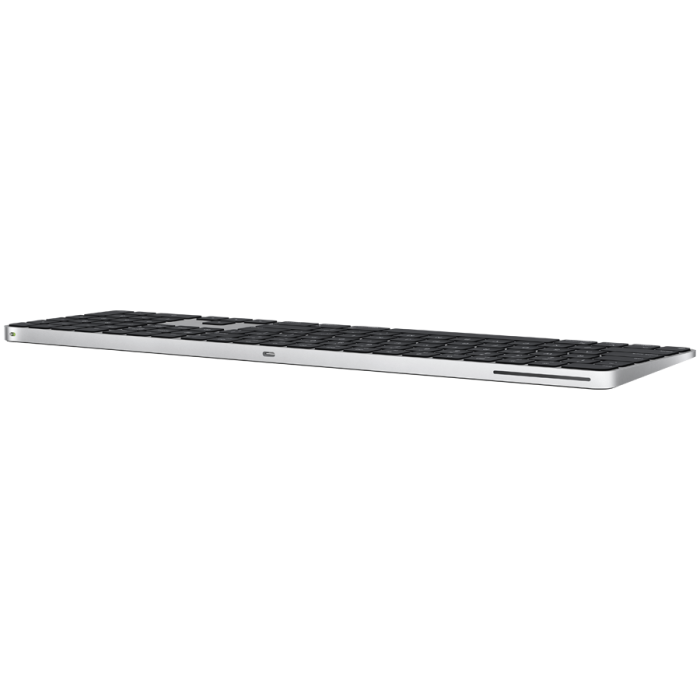 Magic Keyboard with Touch ID and Numeric Keypad for Mac models with Apple silicon - Russian - Black Keys,Model A3119