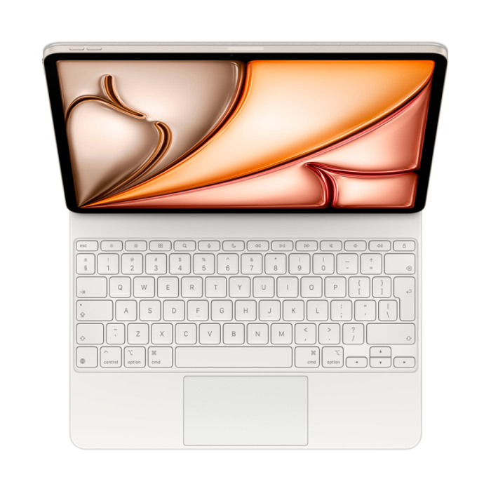 Magic Keyboard for iPad Air 13-inch (M4) - Russian - White, Model A3340