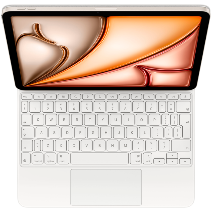 Magic Keyboard for iPad Air 11-inch (M4) - Russian - White, Model A3339