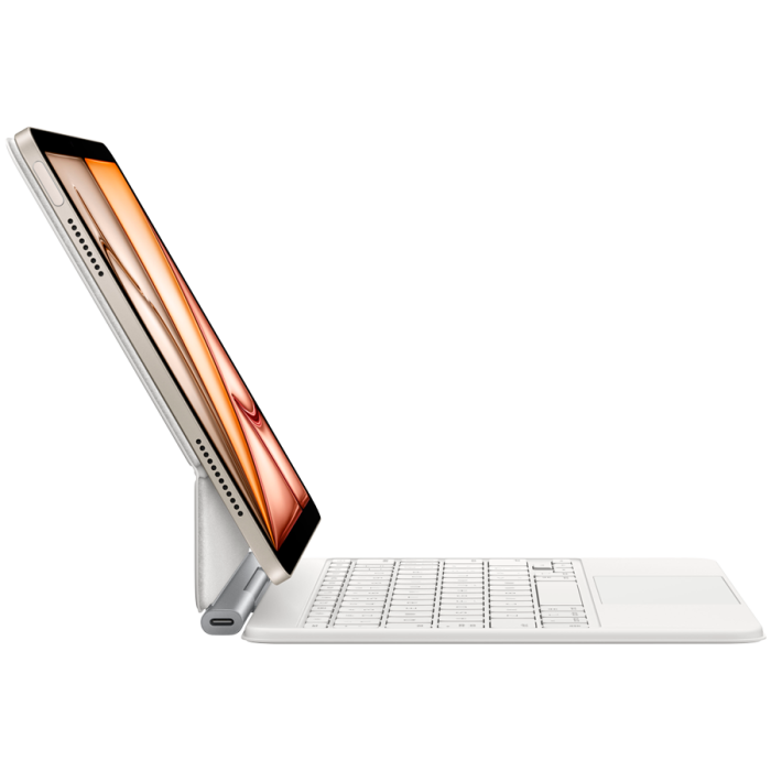 Magic Keyboard for iPad Air 11-inch (M4) - Russian - White, Model A3339
