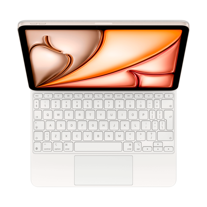 Magic Keyboard for iPad Air 11-inch (M4) - Russian - White, Model A3339