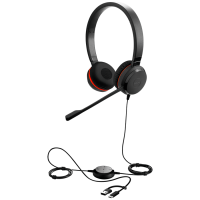 JABRA Evolve 20, Stereo MS, USB C/A adapter