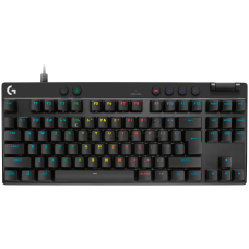 LOGITECH PRO X TKL RAPID Gaming Keyboard  - BLACK - US INT'L - USB - EMEA28i-935 - LINEAR