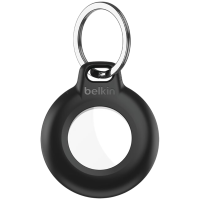 BELKIN Secure Holder - Airtag - Waterproof Keyring - 1 Pack, Black