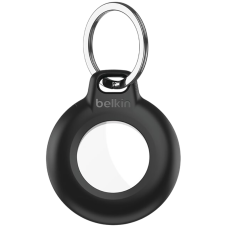 BELKIN Secure Holder - Airtag - Waterproof Keyring - 1 Pack, Black