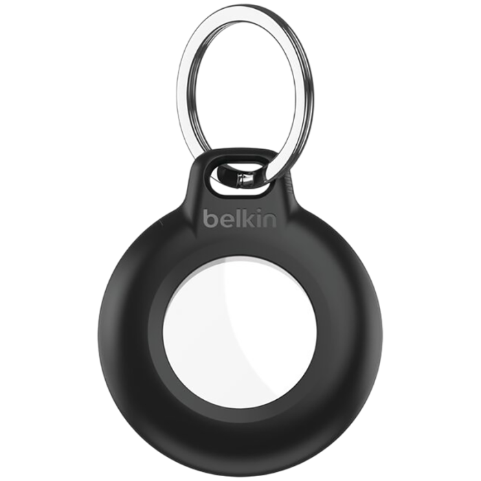 BELKIN Secure Holder - Airtag - Waterproof Keyring - 1 Pack, Black