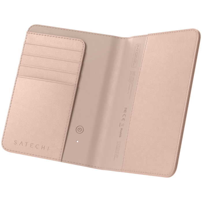 SATECHI Vegan-Leather FindAll Passport Cover (Desert Rose)