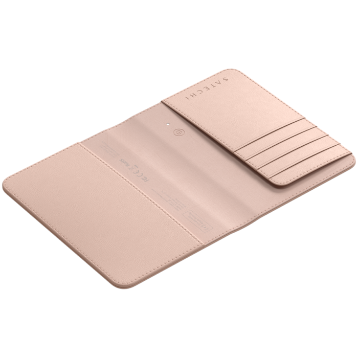 SATECHI Vegan-Leather FindAll Passport Cover (Desert Rose)
