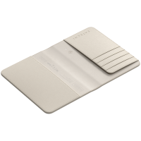 SATECHI Vegan-Leather FindAll Passport Cover (Sand)