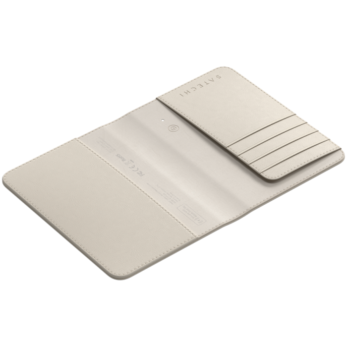 SATECHI Vegan-Leather FindAll Passport Cover (Sand)