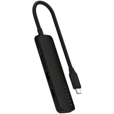 SATECHI 4-in-1 USB-C Slim Multiport Adapter 4K (Black)