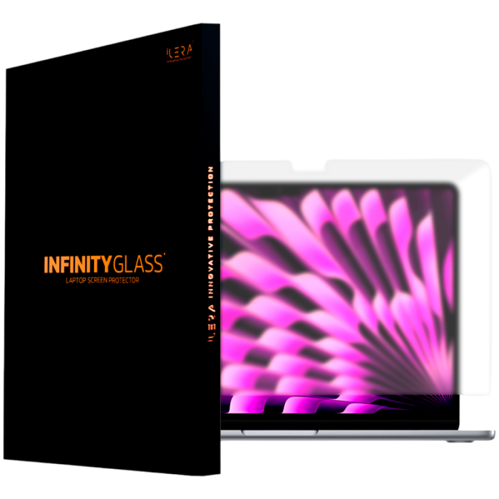 iLera Frosted Glass screen protector for MacBook Air 15