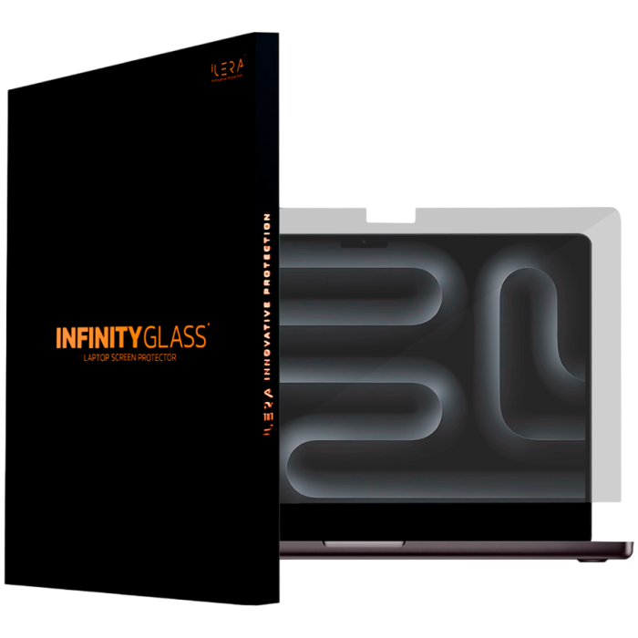 iLera Incognito Glass screen protector for MacBook Pro 14