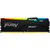 Kingston 64GB 5600MT/s DDR5 CL36 DIMM (Kit of 2) FURY Beast RGB