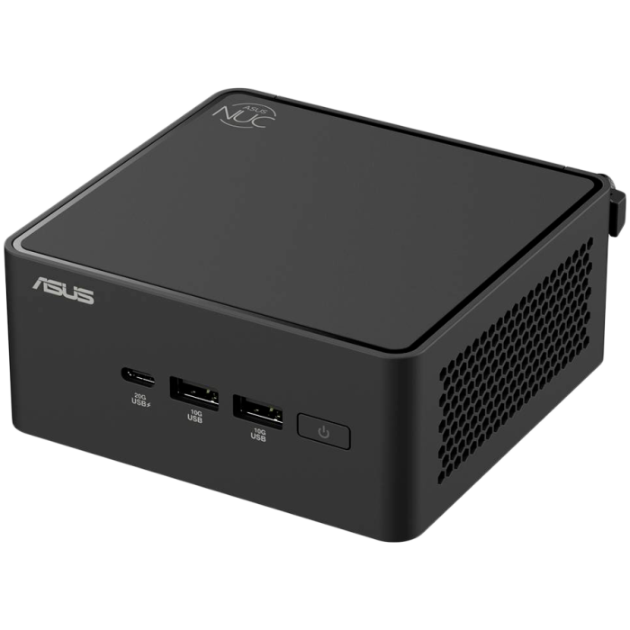 ASUS NUC 15 PRO/RNUC15CRHU700002/Ultra 7 255H 28W/Intel Arc graphics/no RAM/no Storage/Intel Wi-Fi 7 BE201/USB Total - 7/4 USB Type-A/3 USB Type-C (1x USB3.2 + 2x TB4)/2x HDMI 2.1/Support Displays - 4x 4K/no OS/EU Cord/Kit (L6)/Tall/EAN:4711387950005