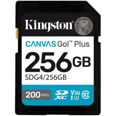 Карта памяти Kingston SDG4/256GB Canvas Go Plus Gen4 C10 UHS-I U3 V30 256GB