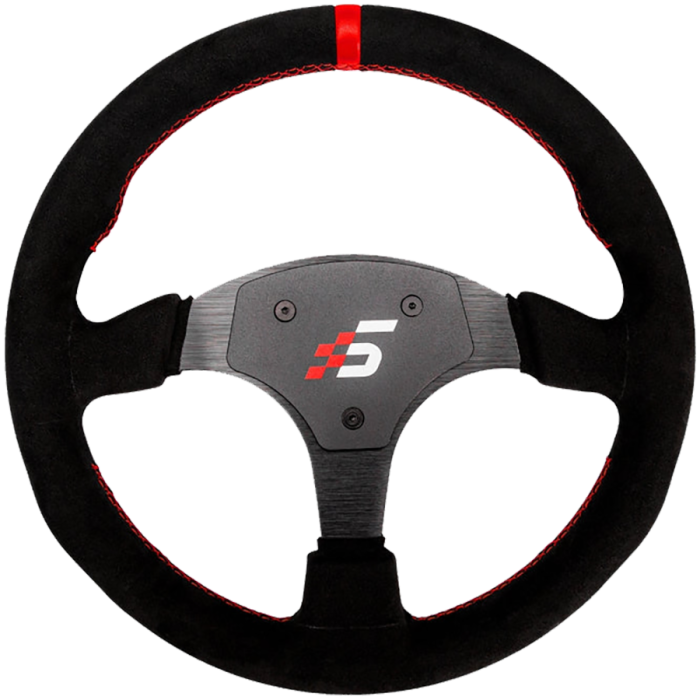 SIMAGIC Round-Shaped Steering Wheel Rim 330mm without HUB, alcantara