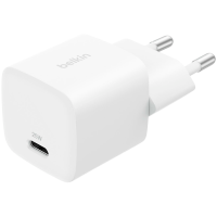 BELKIN 25W USB-C PD WALL CHARGER WITH PPS, WHT