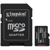 Карта памяти Kingston SDCS3/64GB Canvas Select Plus A1 U1 V10 64GB