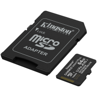 Карта памяти Kingston SDCS3/64GB Canvas Select Plus A1 U1 V10 64GB