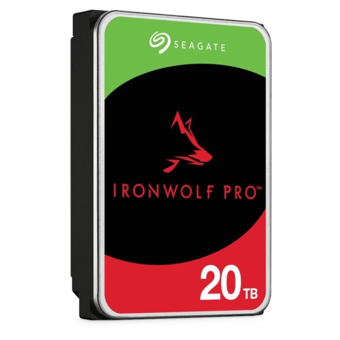 SEAGATE HDD Ironwolf pro NAS (3.5''/20TB/SATA/rmp 7200)
