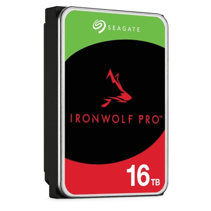 SEAGATE HDD Ironwolf pro NAS (3.5''/16TB/SATA/rmp 7200)