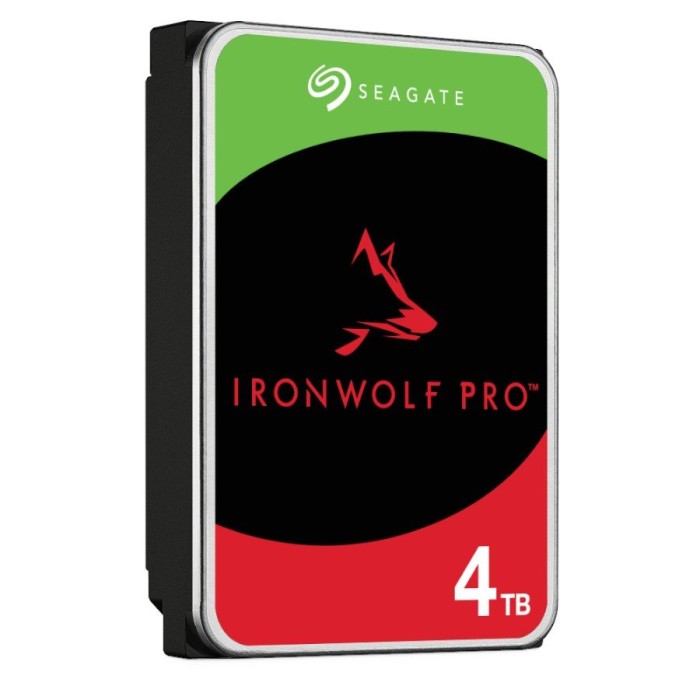 SEAGATE HDD Ironwolf pro NAS (3.5''/4TB/SATA/rmp 7200)