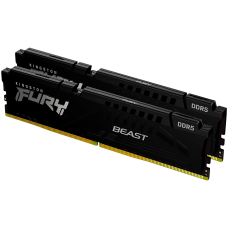 Kingston 64GB 5600MT/s DDR5 CL36 DIMM (Kit of 2) FURY Beast Black