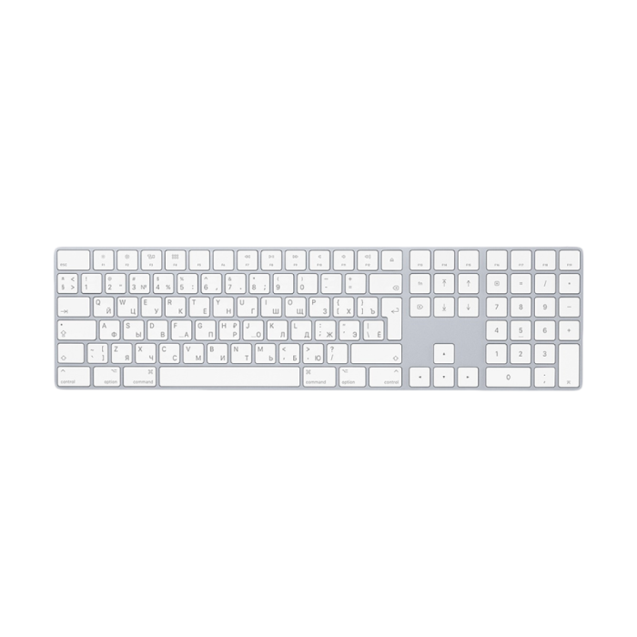 Magic Keyboard with Numeric Keypad - Russian - Silver,Model A1843