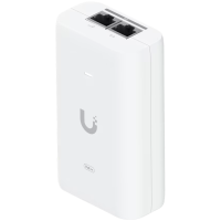 Ubiquiti UniFi UACC-PoE++-10G-EU 10G PoE++ Adapter (60W), can power UniFi PoE++ devices, reduce dependency on PoE switch power, and provide a Multi-Gigabit LAN connection