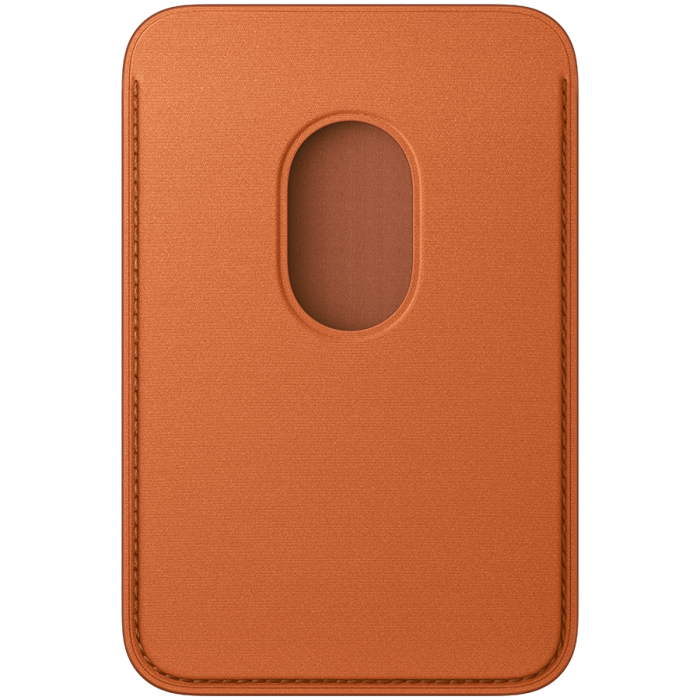 iPhone FineWoven Wallet with MagSafe - Fox Orange,Model A3537