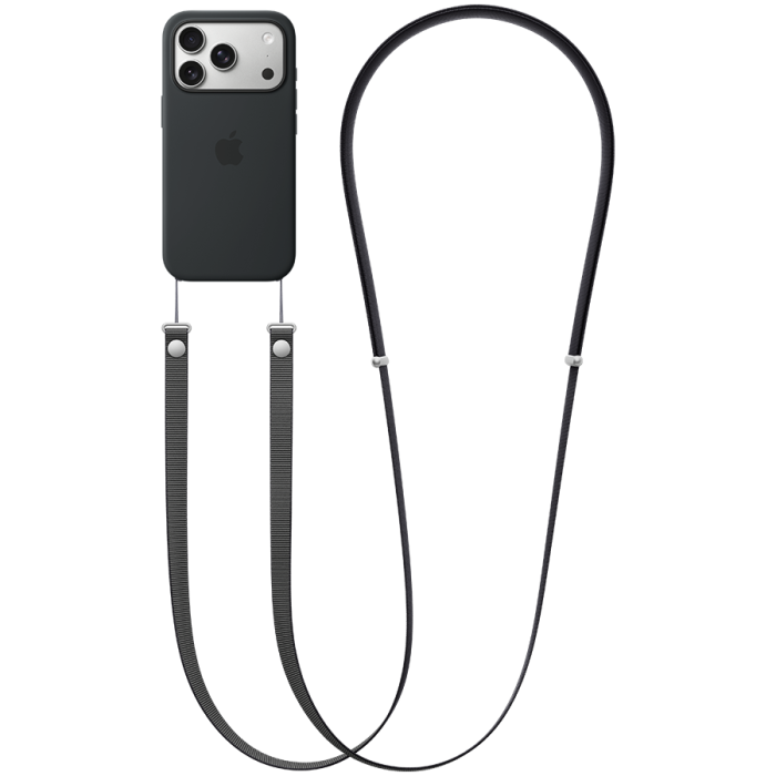 Crossbody Strap - Black,Model A3555