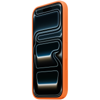 iPhone 17 Pro Silicone Case with MagSafe - Orange,Model A3559