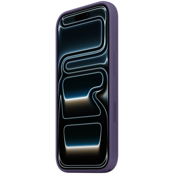 iPhone 17 Pro Silicone Case with MagSafe - Purple Fog,Model A3559