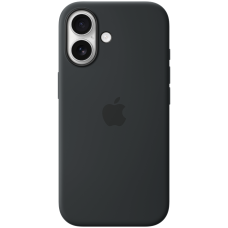 iPhone 17 Silicone Case with MagSafe - Black,Model A3558