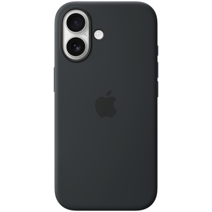 iPhone 17 Silicone Case with MagSafe - Black,Model A3558