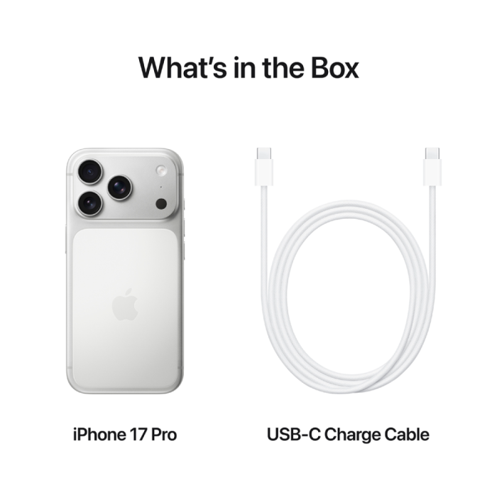 iPhone 17 Pro 1TB Silver,Model A3523