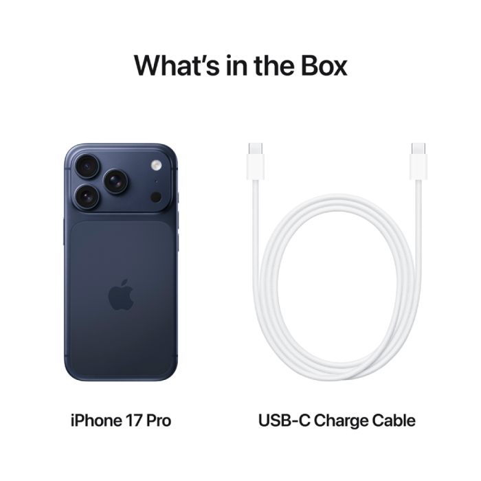 iPhone 17 Pro 1TB Deep Blue,Model A3523