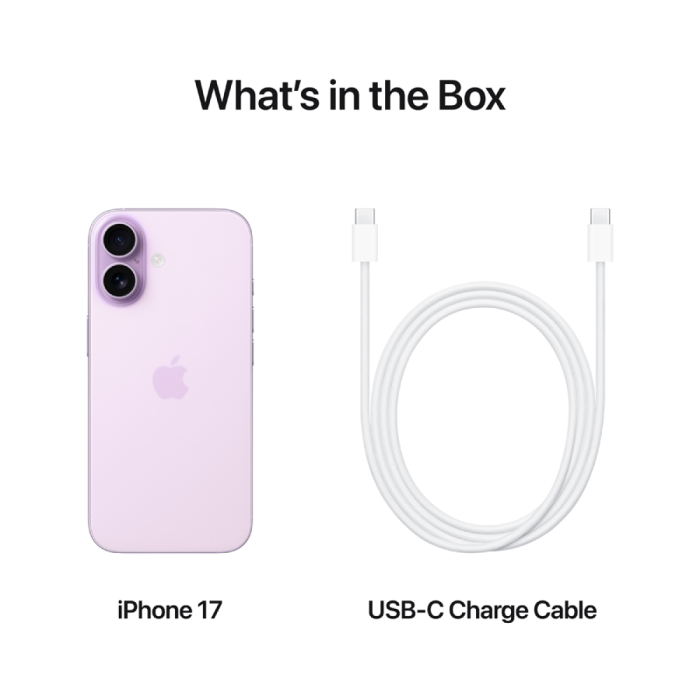 iPhone 17 256GB Lavender,Model A3520