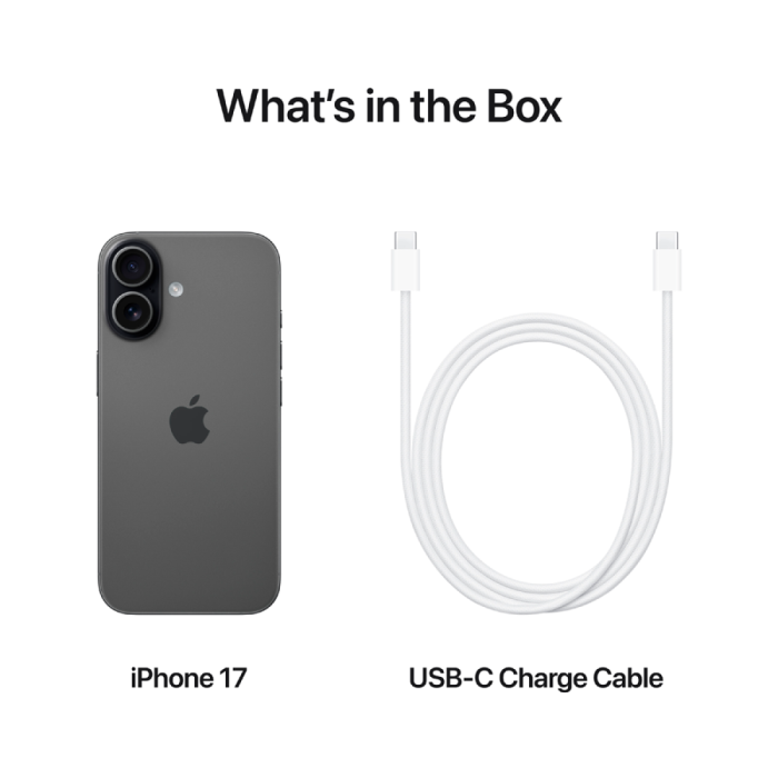 iPhone 17 256GB Black,Model A3520