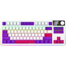 LORGAR Gaming Keyboard KBP70TKLW Pro Wireless White RU