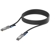 Ubiquiti UACC-DAC-QSFP28-3M QSFP28 direct attach cable with a 100 Gbps max data rate, Compatible with QSFP28 and QSFP+ interfaces