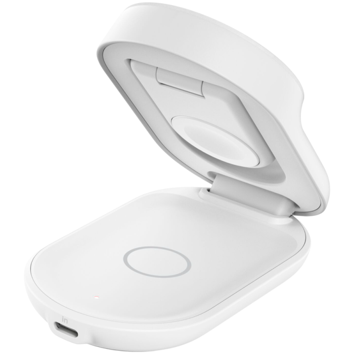 BELKIN 25w Qi2 3-IN-1 Foldable Charger, White